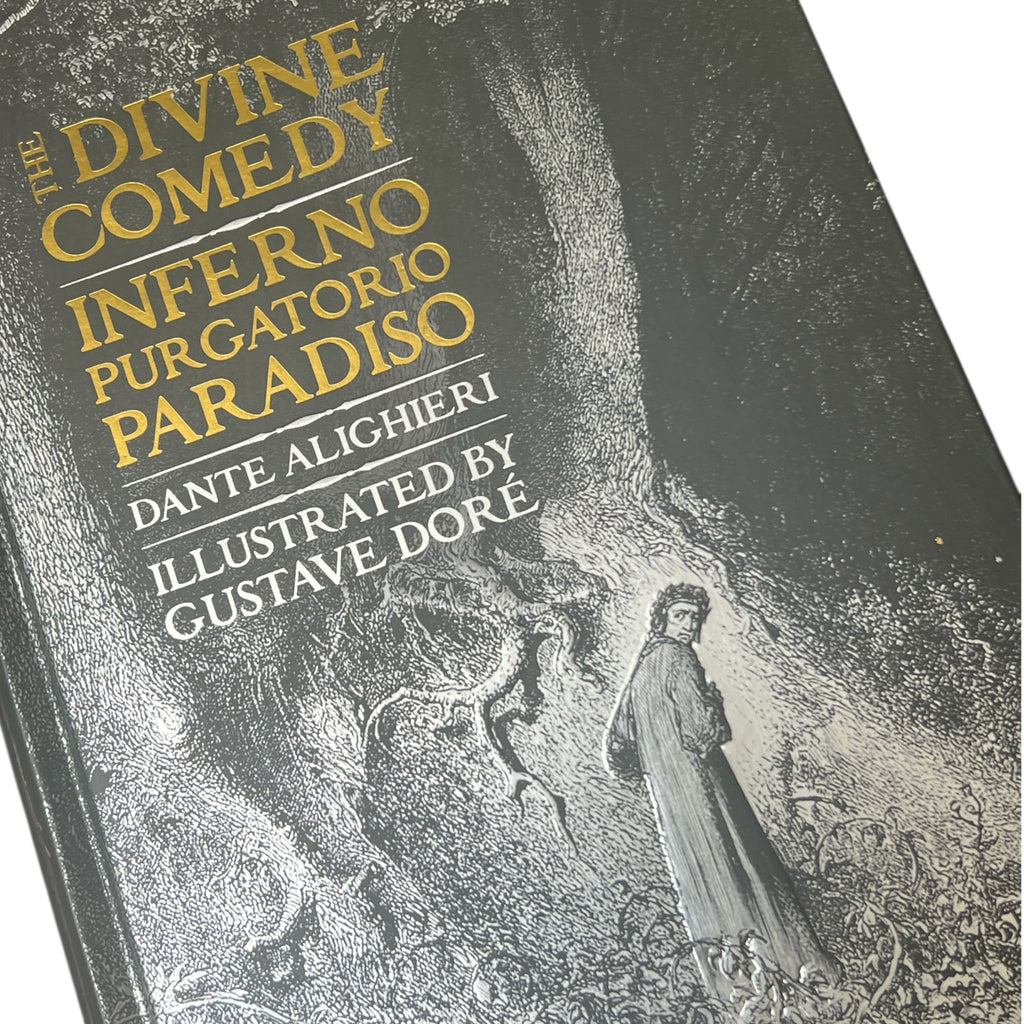 Divine Comedy: Inferno, Purgatorio, Paradiso by Dante Alighieri - Gothic Fantasy - Illustrated Collectible Deluxe Hardcover