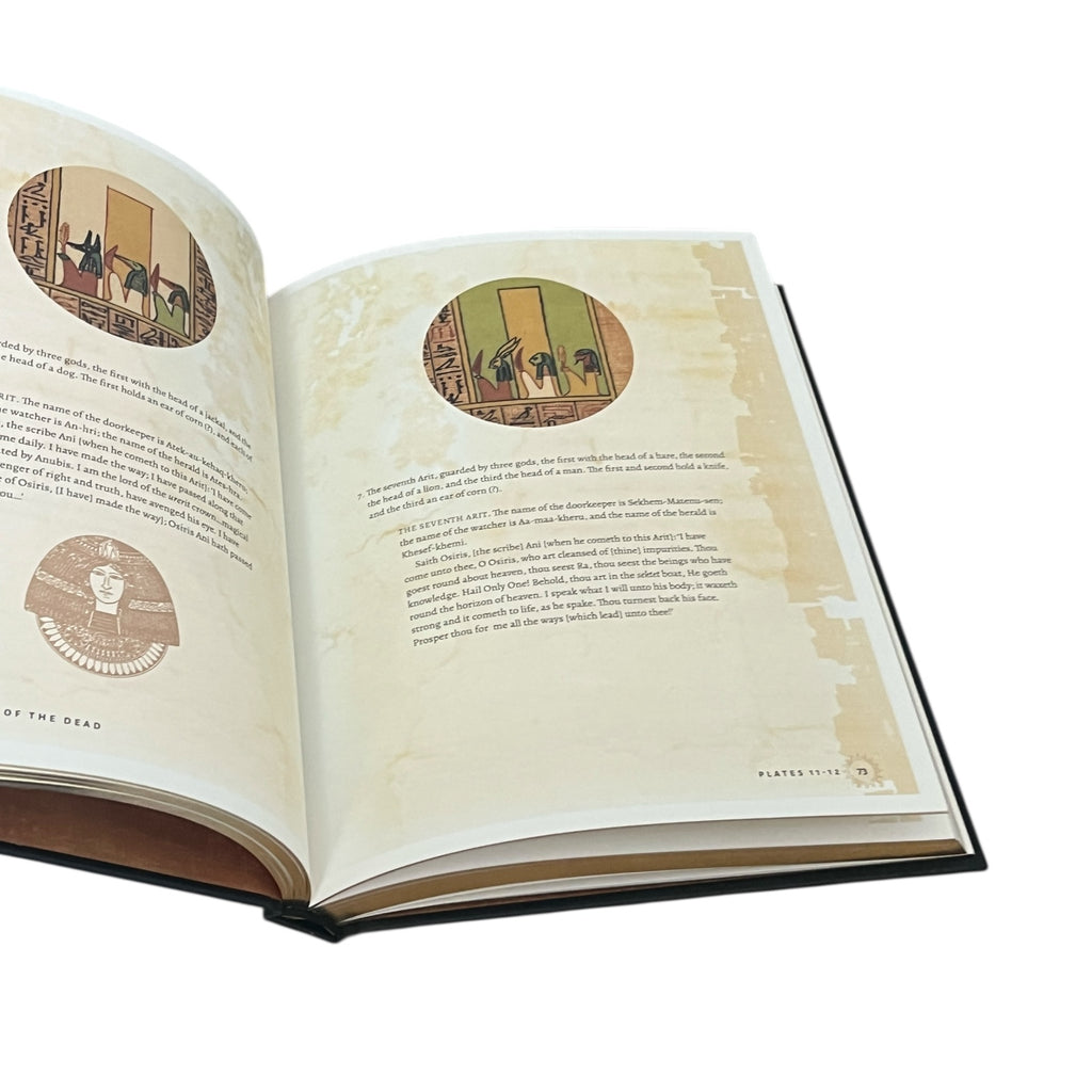 The Egyptian Book of the Dead - Luxury Full-Color Hardcover Gilded