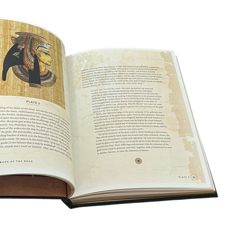 The Egyptian Book of the Dead - Luxury Full-Color Hardcover Gilded
