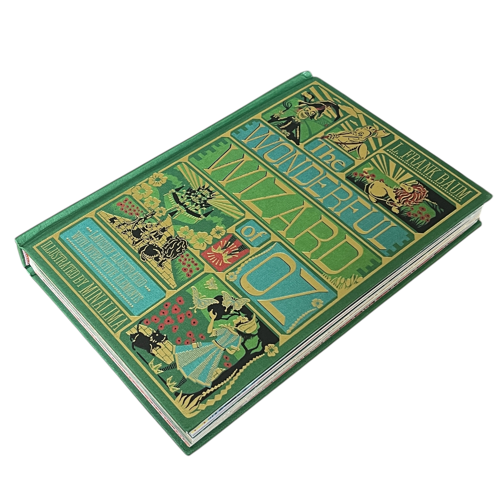 The Wonderful Wizard of Oz - Ilustrated with Interactive Elements - Hardcover