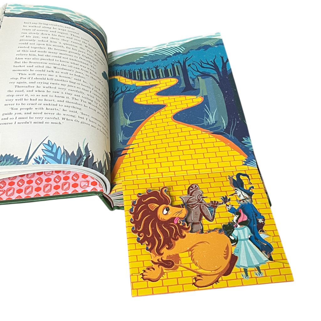 The Wonderful Wizard of Oz - Ilustrated with Interactive Elements - Hardcover