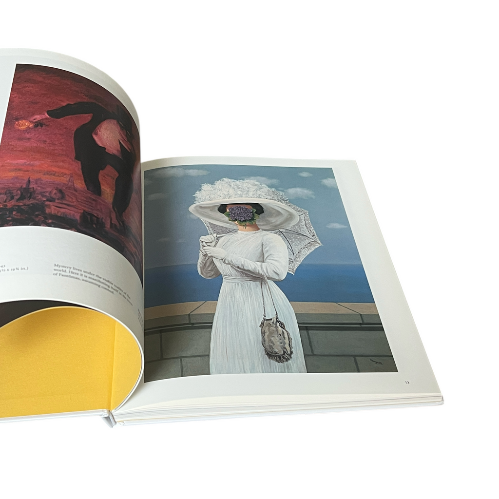 RENE MAGRITTE by Marcel Paquet - Illustrated Hardcover (10"x8")