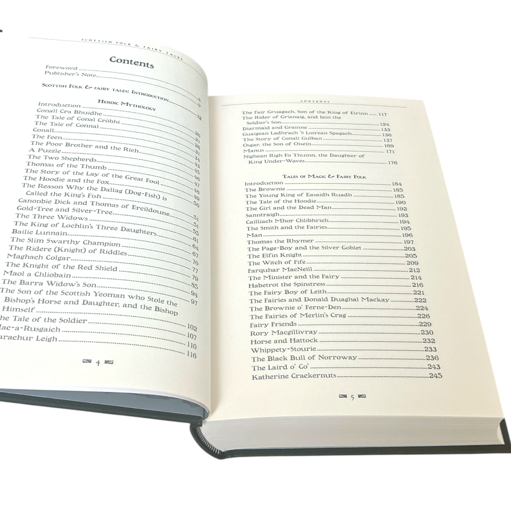Scottish Folk & Fairy Tales - Gothic Fantasy - Collectible Deluxe Hardcover