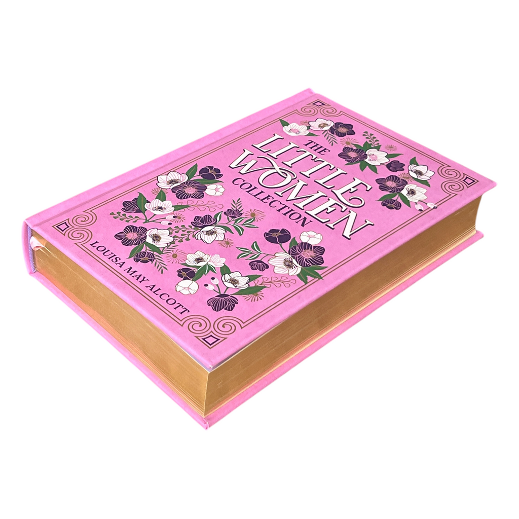 Little Women, Little Men and Jo's Boys by Louisa May Alcott - Collectible Bounded Leather Hardcover (Copy)