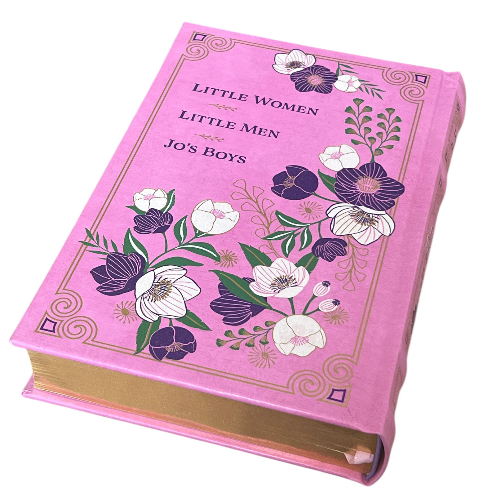 Little Women, Little Men and Jo's Boys by Louisa May Alcott - Collectible Bounded Leather Hardcover (Copy)