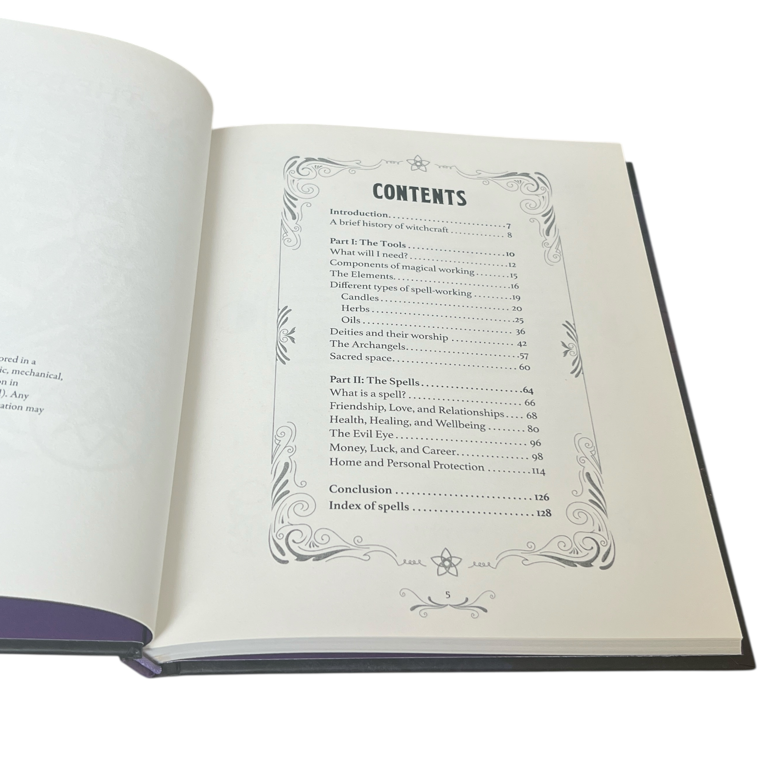 Book of Practical Witchcraft: Compendium of Spells, Rituals - Illustrated Hardcover