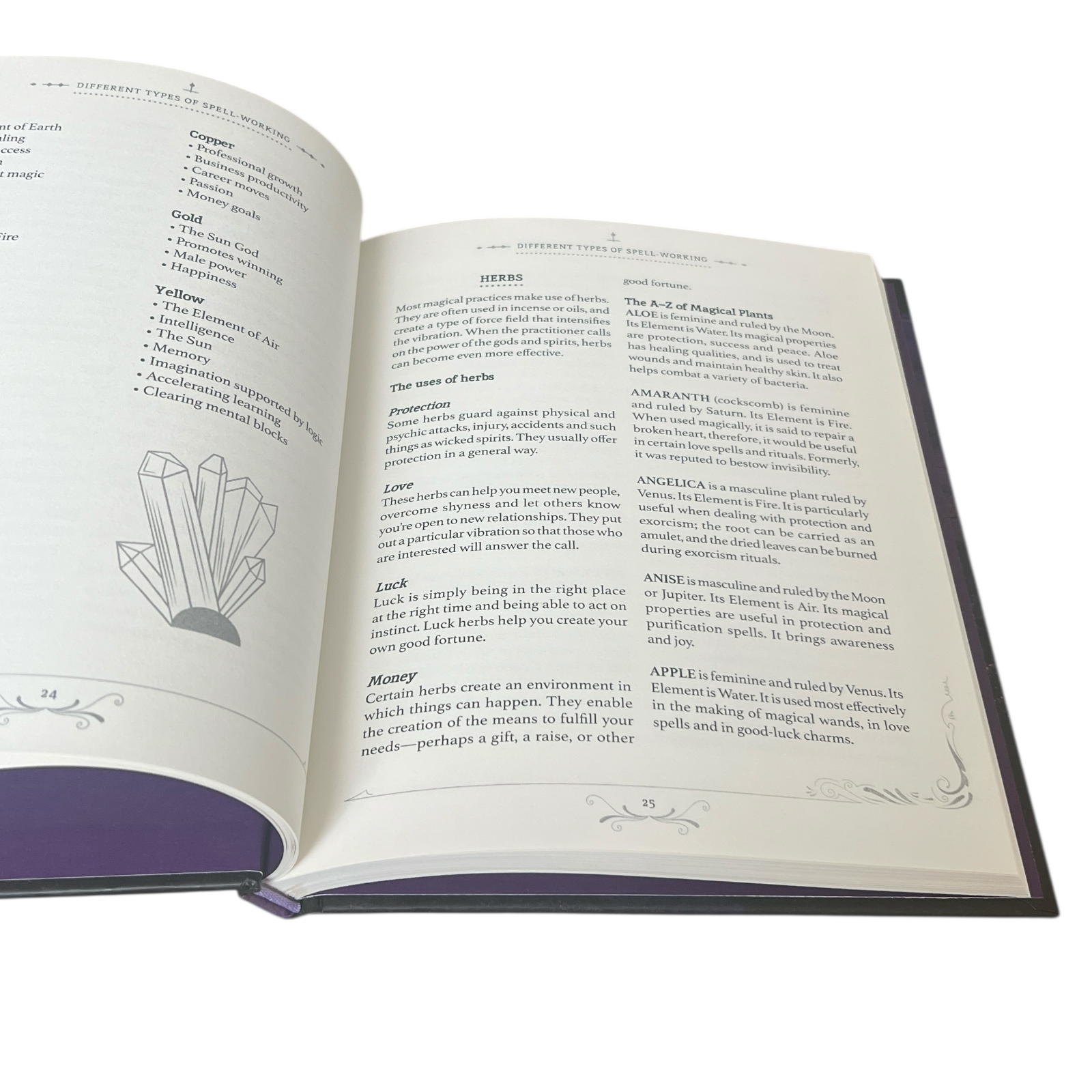 Book of Practical Witchcraft: Compendium of Spells, Rituals - Illustrated Hardcover