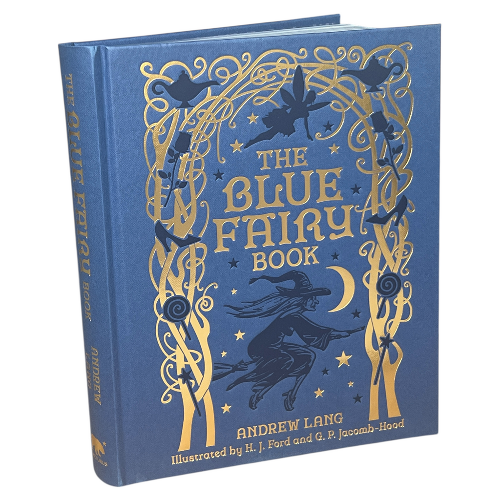 The Blue Fairy Book by Andrew Lang -  Luxury Painted Edges Hardcover