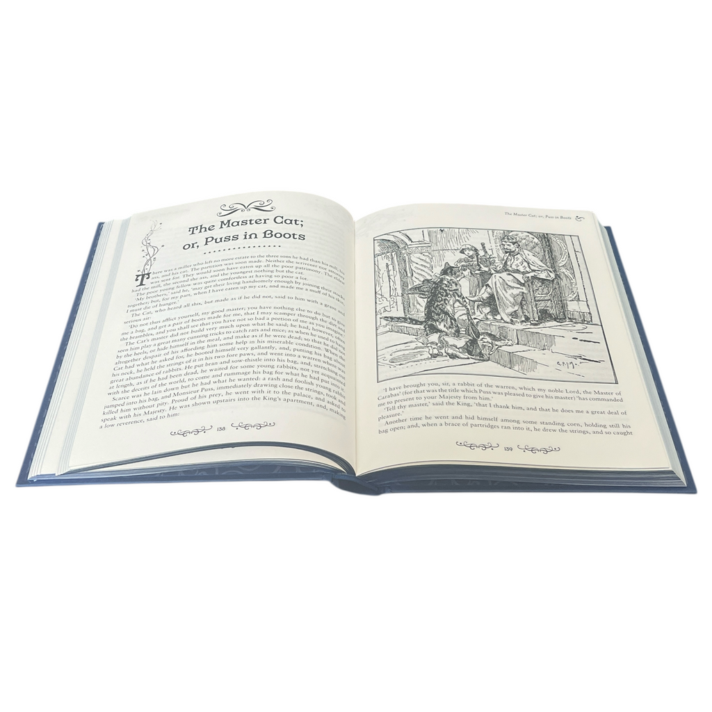 The Blue Fairy Book by Andrew Lang -  Luxury Painted Edges Hardcover