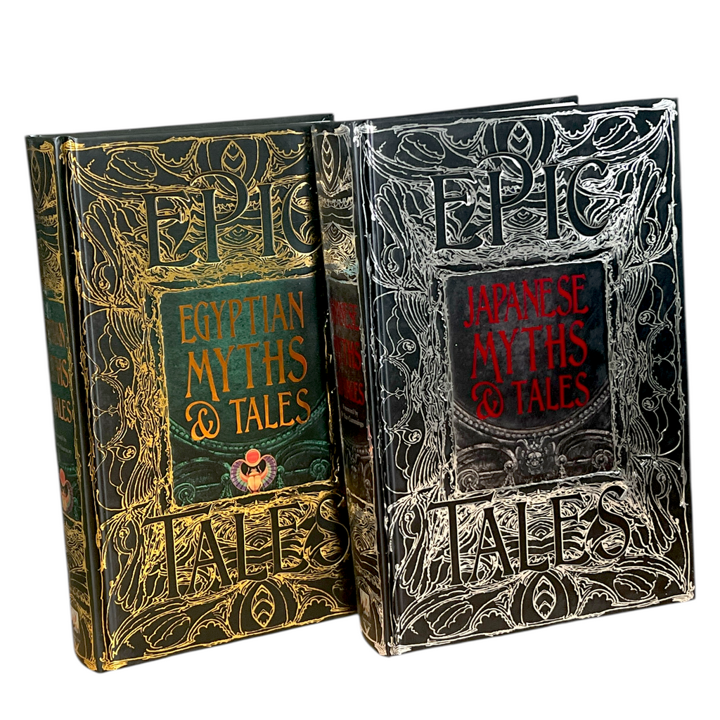 2-Book Set: Egyptian & Japanese Myths & Tales - Gothic Fantasy - Collectible Deluxe Hardcover (Copy)