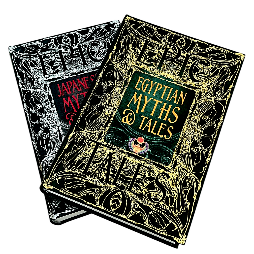 2-Book Set: Egyptian & Japanese Myths & Tales - Gothic Fantasy - Collectible Deluxe Hardcover (Copy)
