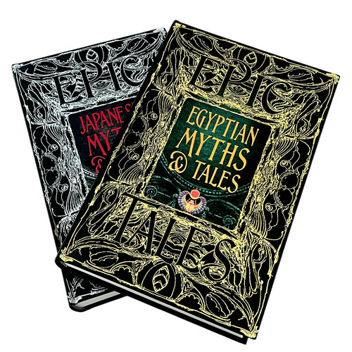 2-Book Set: Egyptian & Japanese Myths & Tales - Gothic Fantasy - Collectible Deluxe Hardcover (Copy)