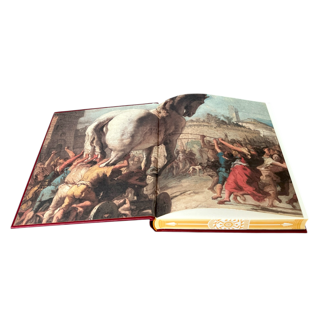 The Iliad by Homer -  Luxury Painted Edges Hardcover