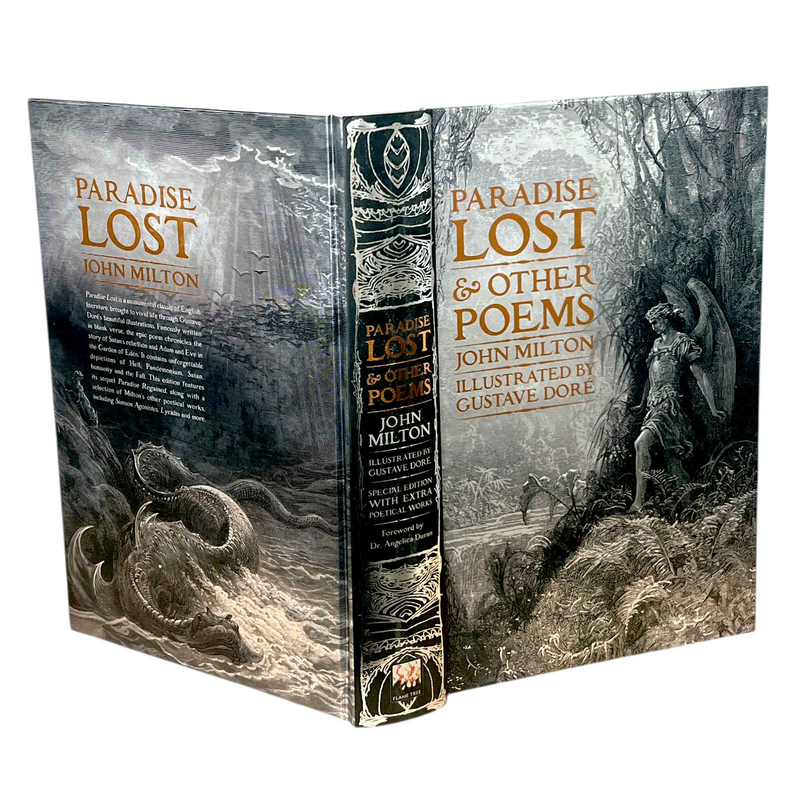 Paradise Lost & Other Poems by John Milton - Gothic Fantasy - Illustrated Collectible Deluxe Hardcover