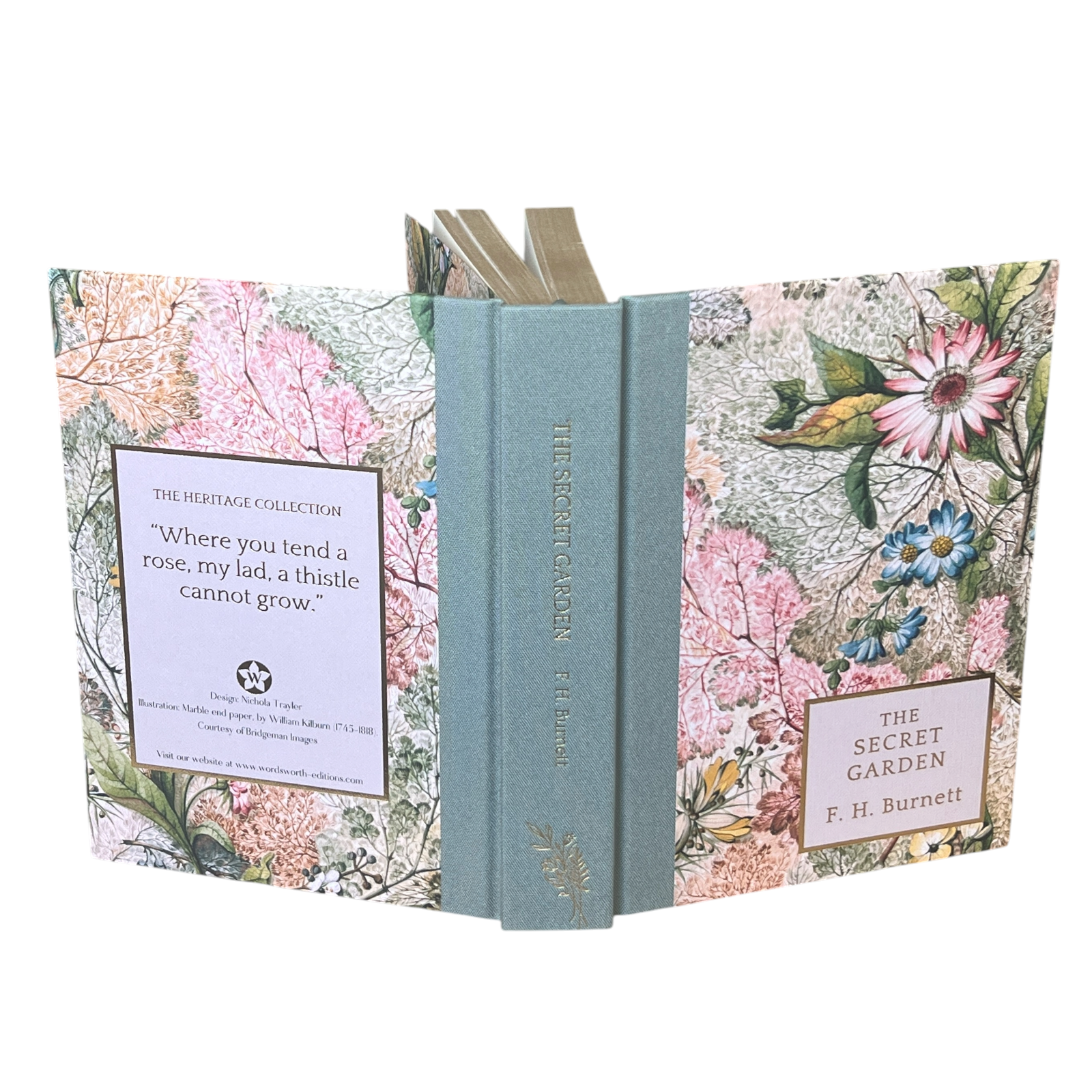 The Secret Garden by F. H. Burnett - Collector’s Luxe Gilt Edition - Clothbound Hardcover (Copy)