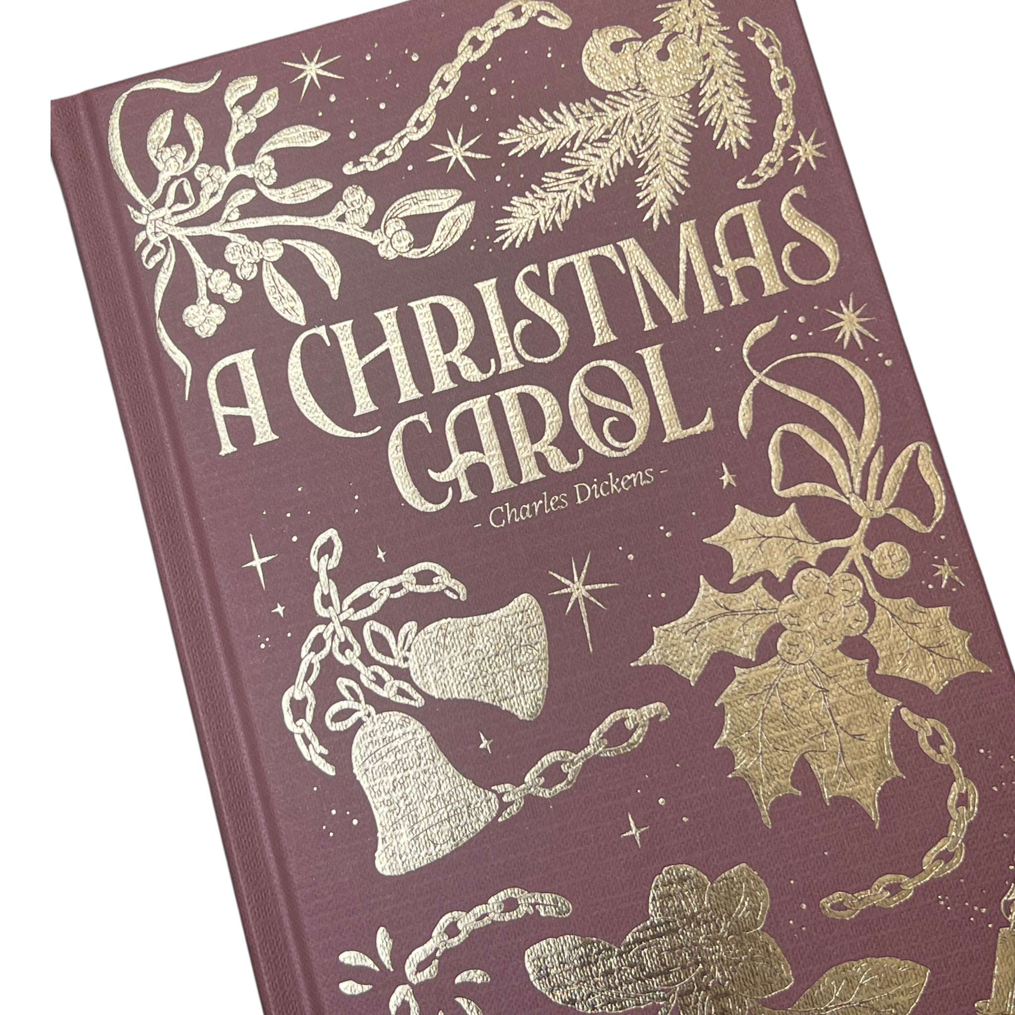 A CHRISTMAS CAROL by Charles Dickens - Collector’s Luxe Edition - Hardcover