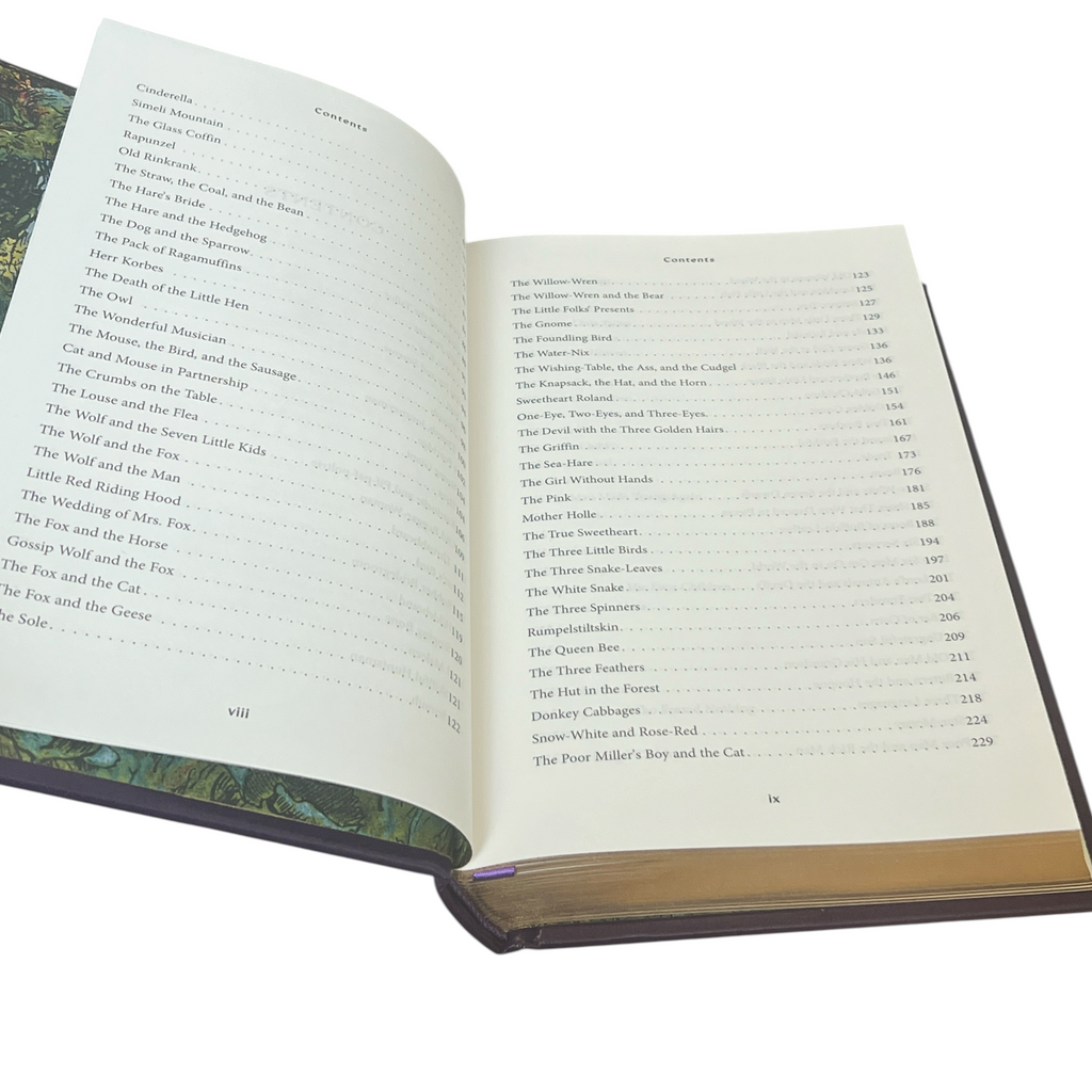 Grimm's Complete Fairy Tales - Collectible Leather Bound Gilt Hardcover