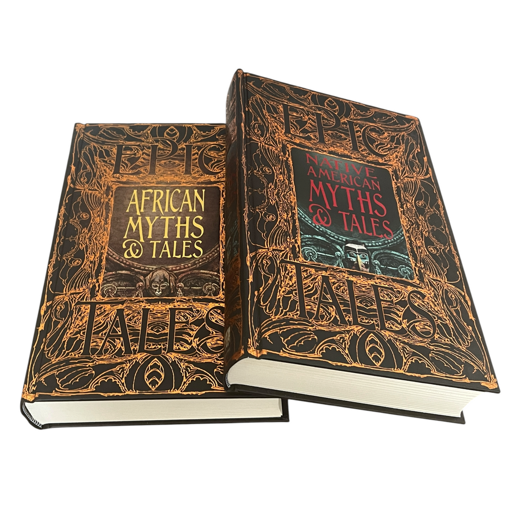 2-Book Set: African and Native American Myths & Tales Gothic Fantasy - Collectible Deluxe Hardcover (Copy)