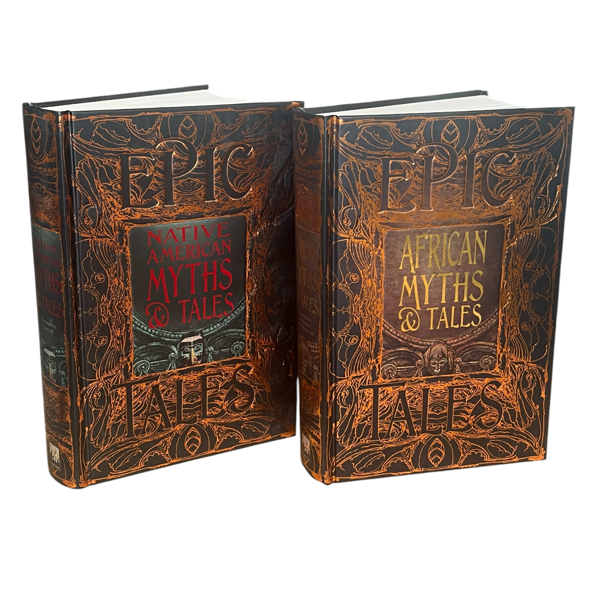 2-Book Set: African and Native American Myths & Tales Gothic Fantasy - Collectible Deluxe Hardcover (Copy)