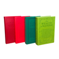 4-Books Set: COMMUNIST, ART OF WAR, WEALTH NATIONS, ORIGIN SPECIES - Collectible Flexi Bound Faux Leather Cover (Copy)