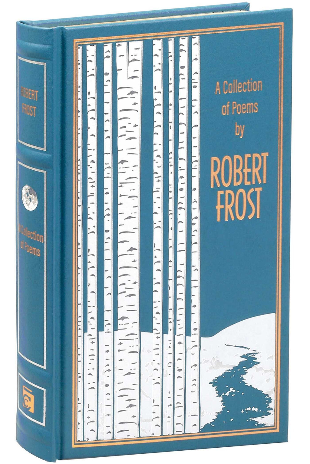 A Collection of Poems by Robert Frost - Collectible Leather Bound Hardcover