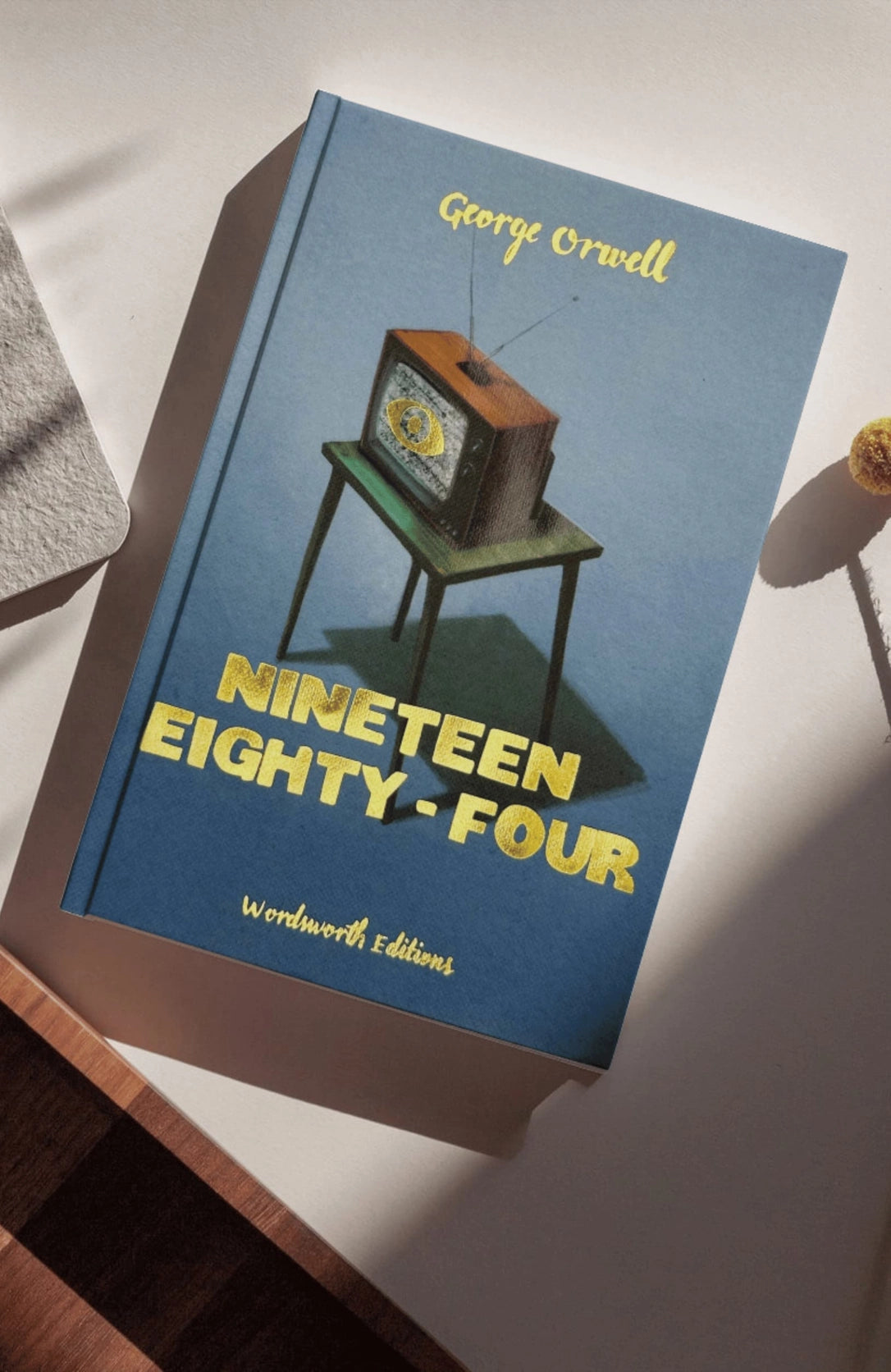 1984 Nineteen Eighty-Four by George Orwell - Collectible Compact Hardcover