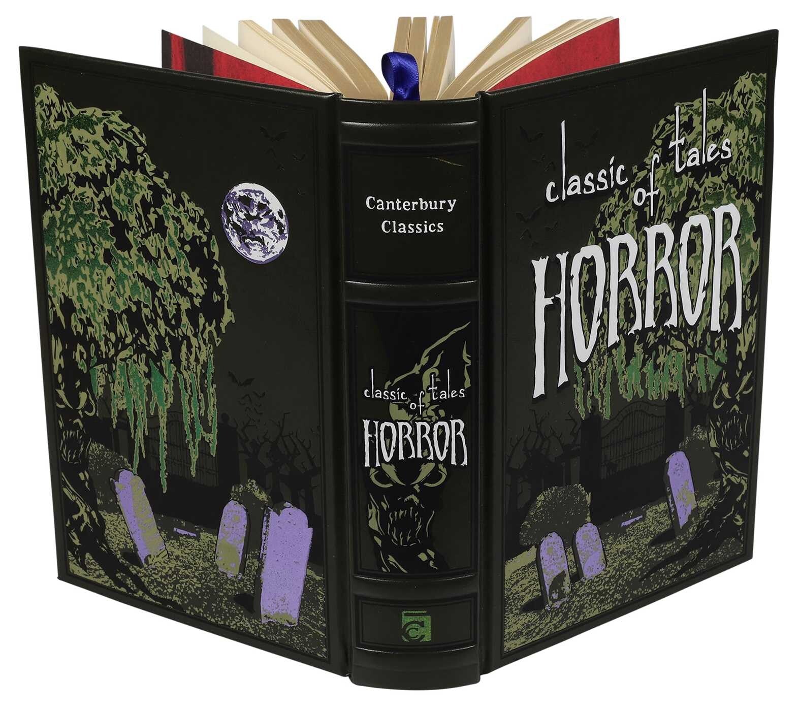 Classic Tales of Horror: Poe, Stoker, Doyle, Lovecraft, James, etc - Collectible Leather Bound Hardcover