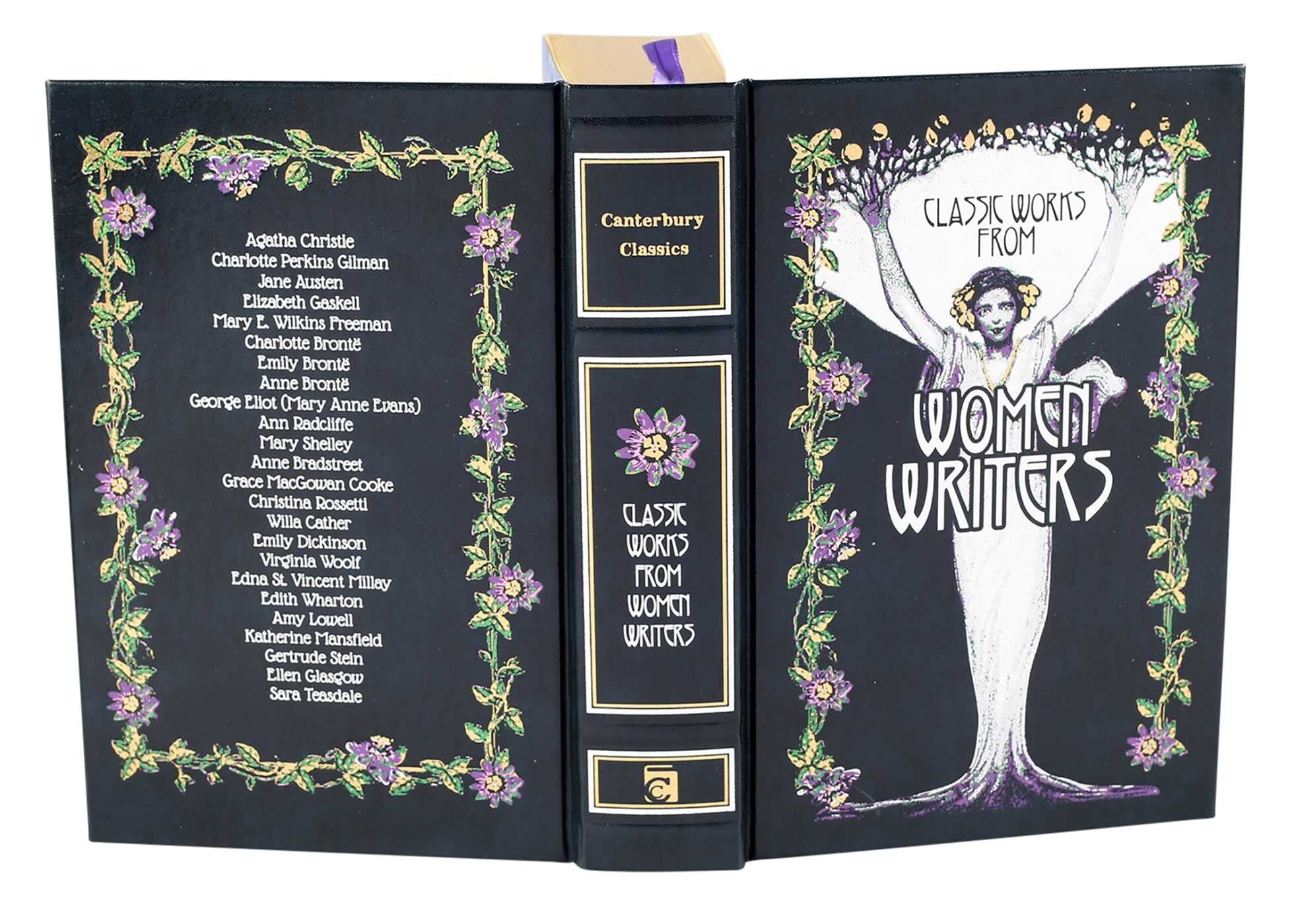 Classic Works from Women Writers: Mary Shelley, Agatha Christie & more - Collectible Leather Bound Hardcover Classics