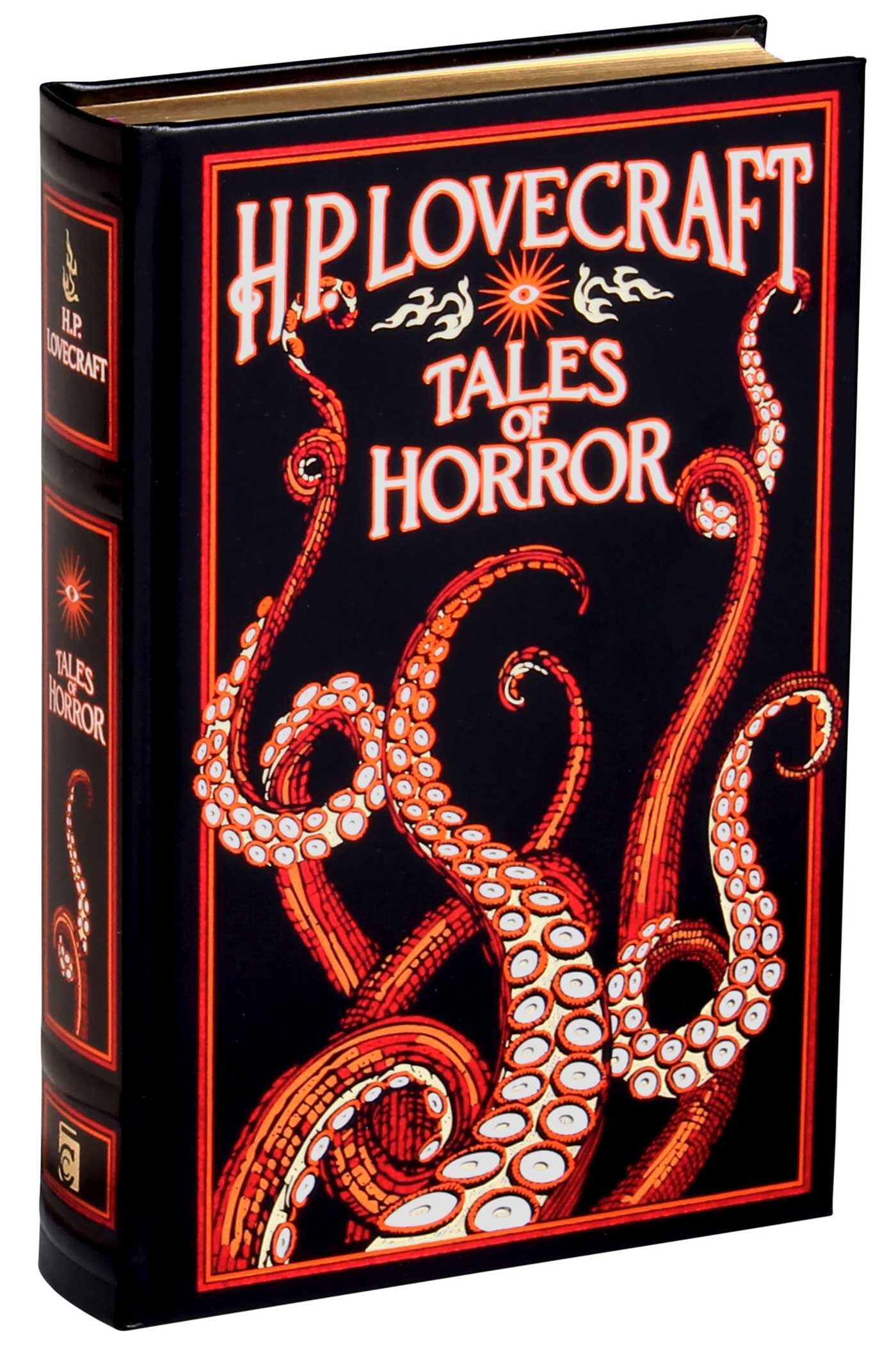 H P LOVECRAFT Tales of Horror - Collectible Bounded Leather Hardcover