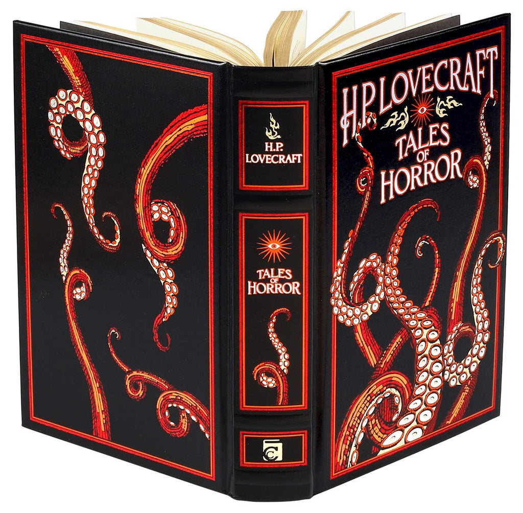 H P LOVECRAFT Tales of Horror - Collectible Bounded Leather Hardcover
