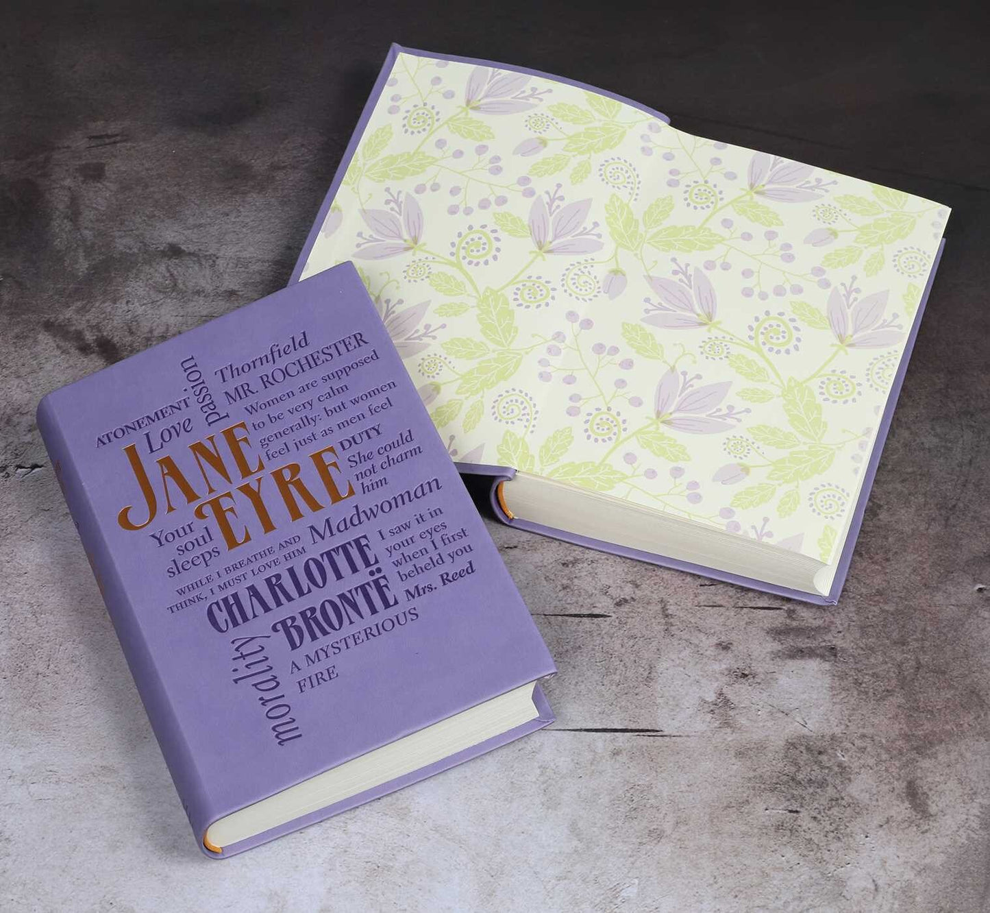 JANE EYRE by Charlotte Bronte - Collectible Deluxe Special Gift Edition - Flexi Bound Faux Leather Cover - Classic Book