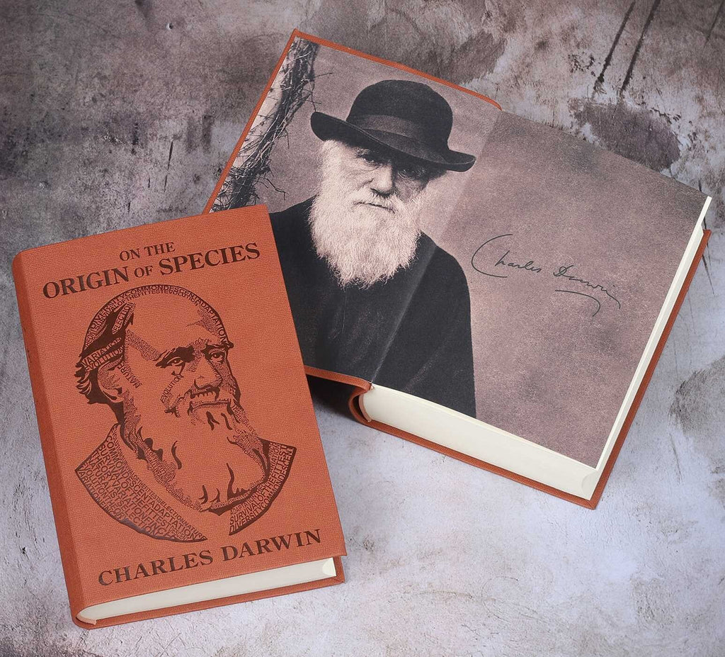 3 Book Set - The US Constitution, Charles Darwin, Alexander Hamilton - Collectible Deluxe Special Gift Edition - Flexi Bound Cover- Classic