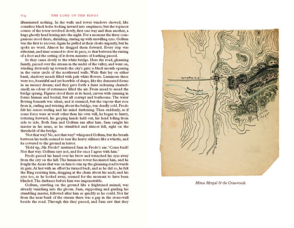The Lord of the Rings by J R R Tolkien - Deluxe Illustrated Hardcover Edition