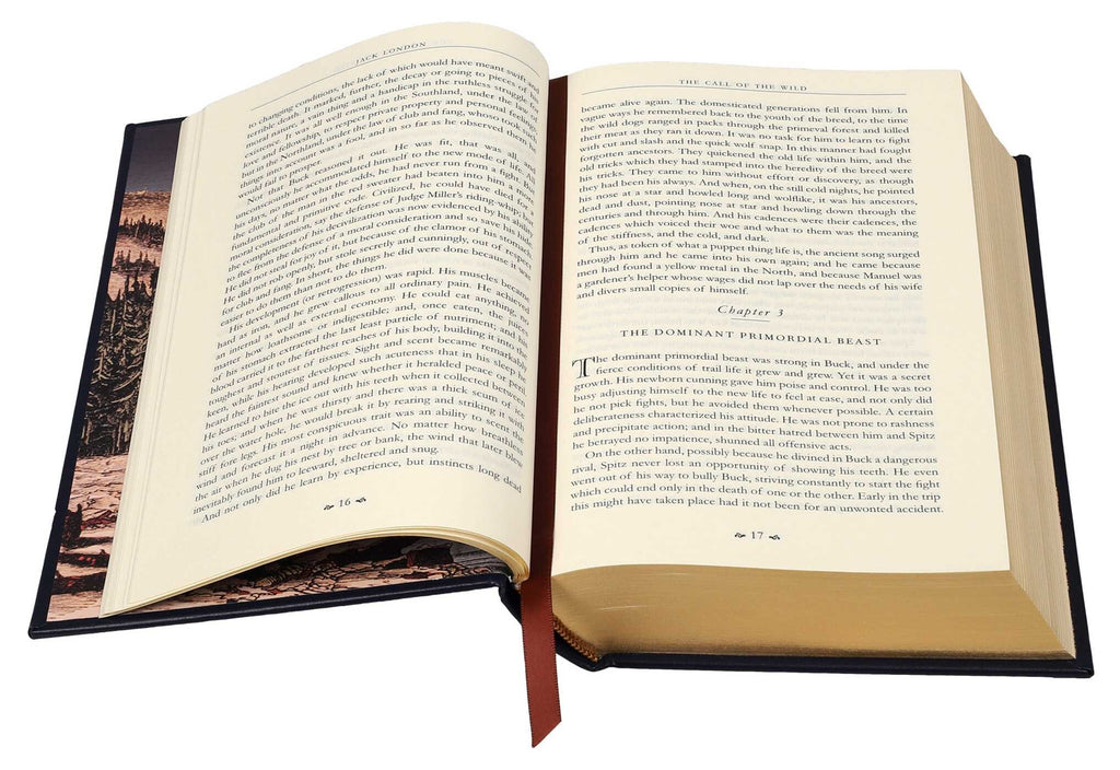 Selected Works of Jack London - Collectible Leather Bound Hardcover