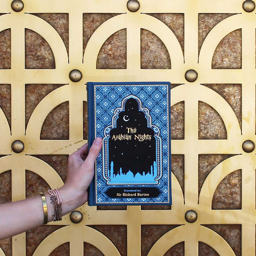 The Arabian Nights by Sir Richard Burton - Collectible Leather Bound Hardcover Classics