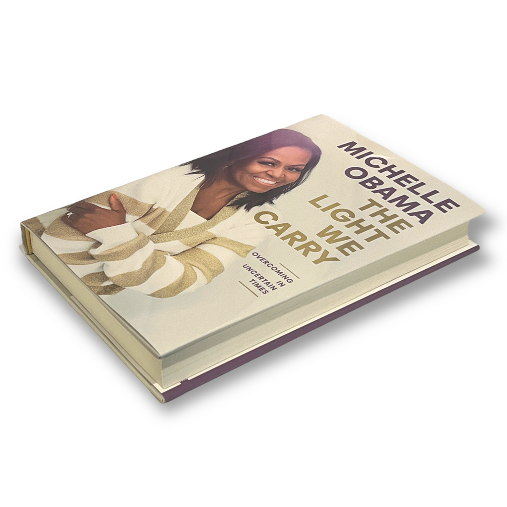 The Light We Carry by Michelle Obama - Overcoming in Uncertain Times - Hardcover Book