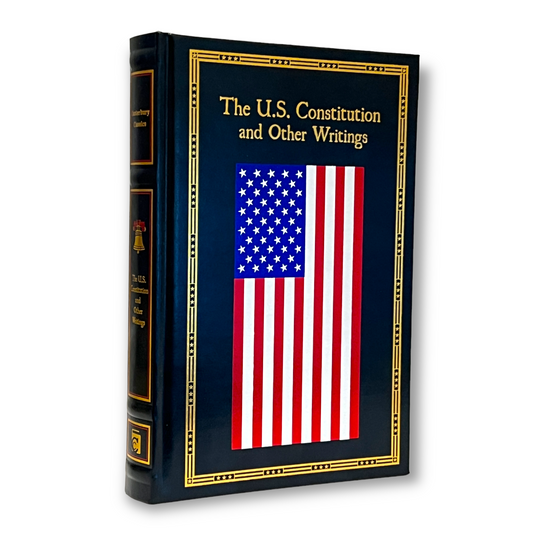 THE U.S. CONSTITUTION And Other Writings USA - Collectible Deluxe Edition - Leather Bound Hardcover - Best Seller - Classic Book