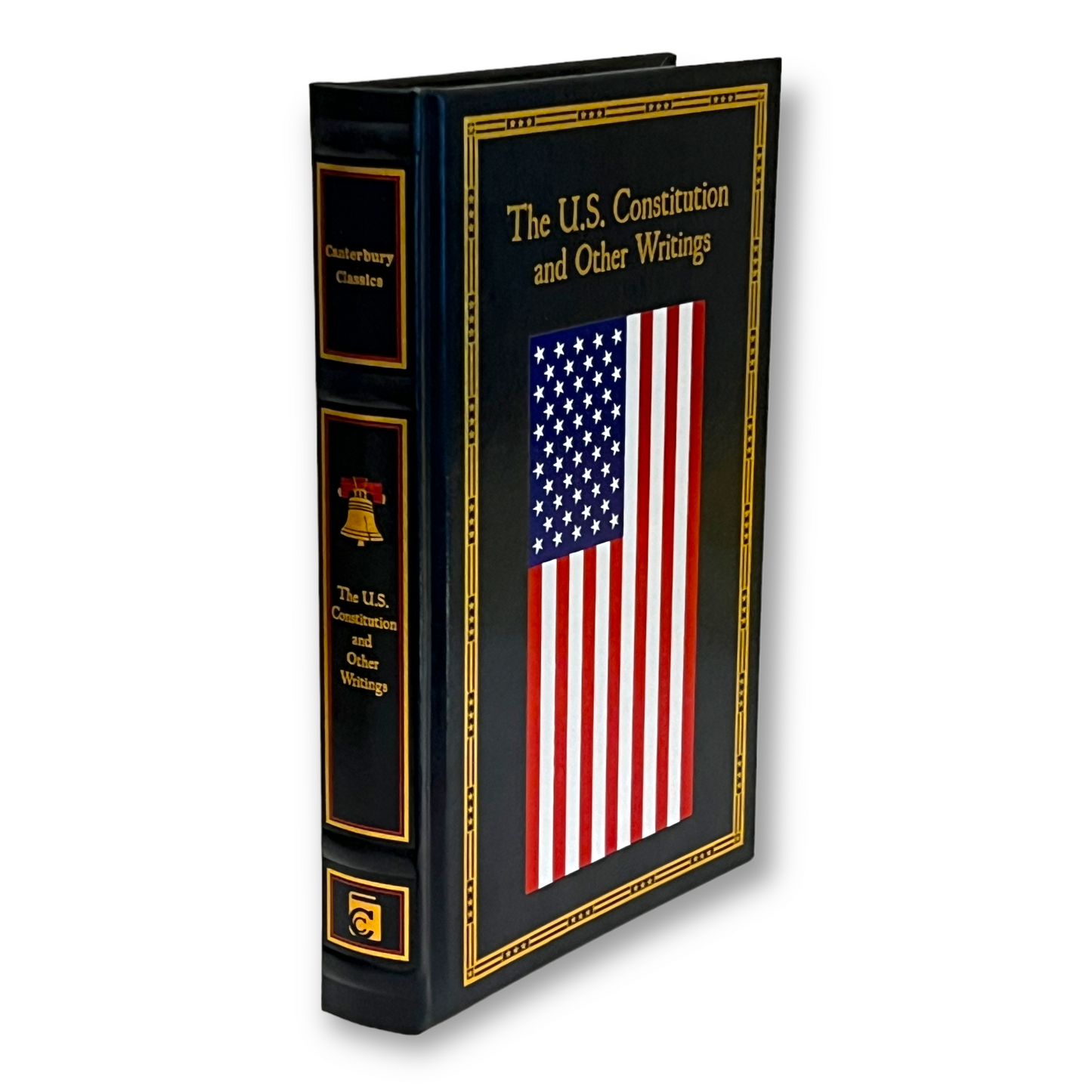 THE U.S. CONSTITUTION And Other Writings USA - Collectible Deluxe Edition - Leather Bound Hardcover - Best Seller - Classic Book