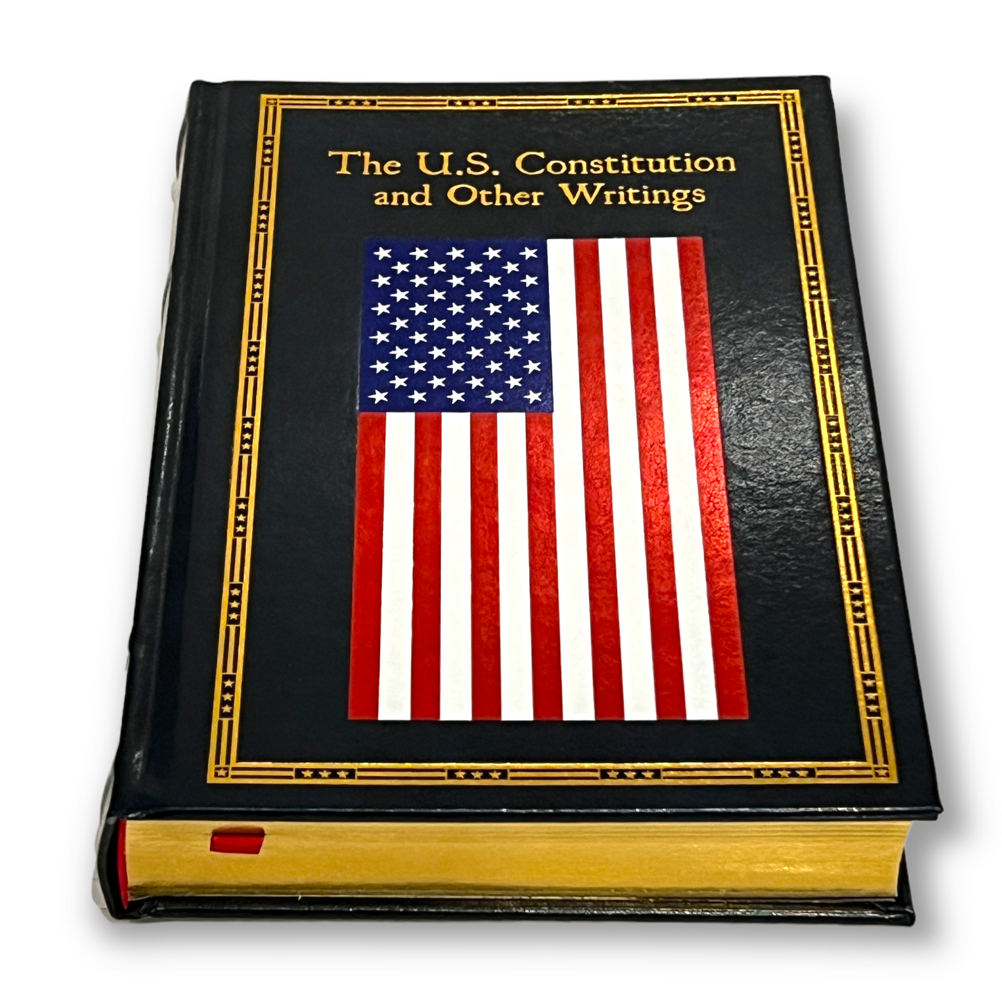 THE U.S. CONSTITUTION And Other Writings USA - Collectible Deluxe Edition - Leather Bound Hardcover - Best Seller - Classic Book