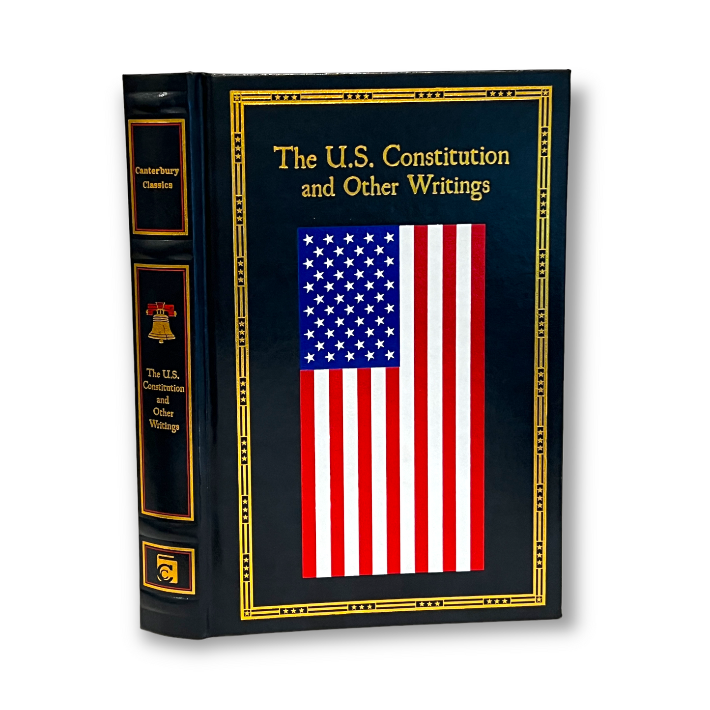 THE U.S. CONSTITUTION And Other Writings USA - Collectible Deluxe Edition - Leather Bound Hardcover - Best Seller - Classic Book