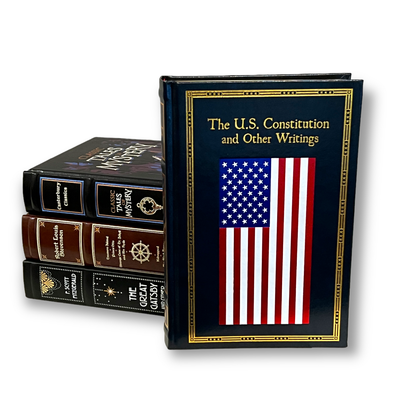 THE U.S. CONSTITUTION And Other Writings USA - Collectible Deluxe Edition - Leather Bound Hardcover - Best Seller - Classic Book