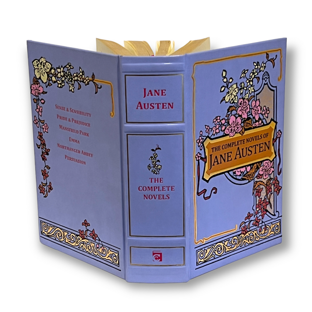 Jane Austen: Pride and Prejudice, Emma, Persuasion+ 3 more - Collectible Deluxe Leather Bound Hardcover Edition
