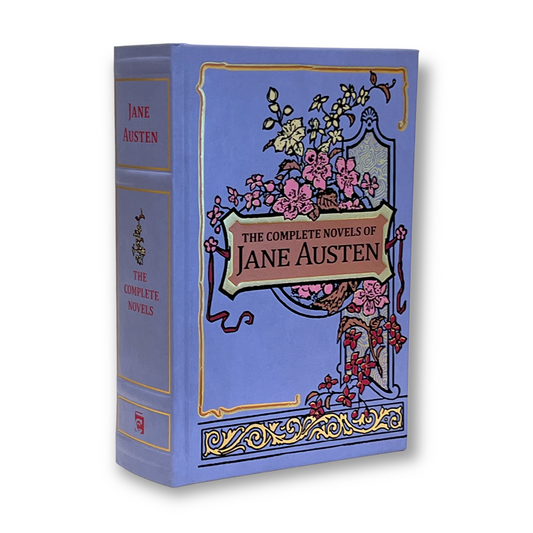 Jane Austen: Pride and Prejudice, Emma, Persuasion+ 3 more - Collectible Deluxe Leather Bound Hardcover Edition