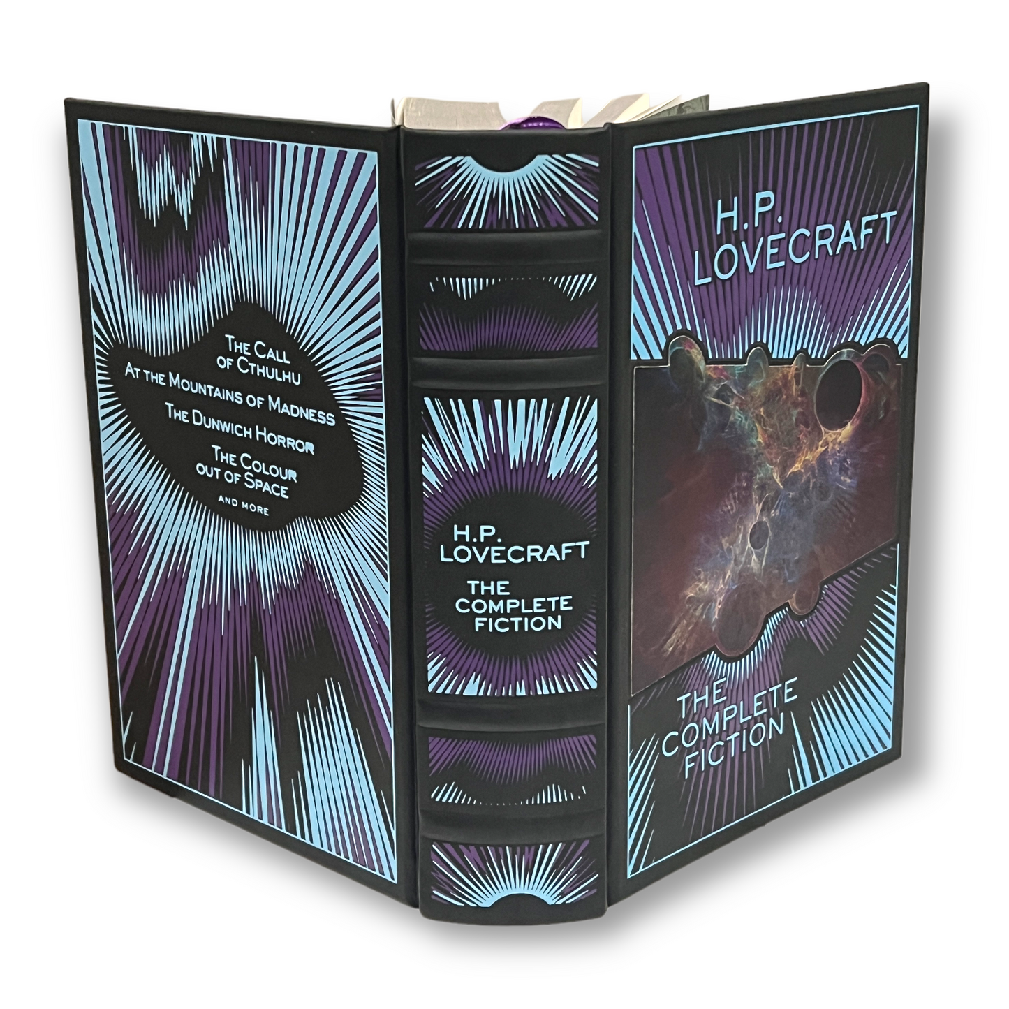 H.P. LOVECRAFT: THE Complete Fiction - Collectible Giftable Deluxe Edition - Leather Bound Hardcover - Best Seller - Classic Book