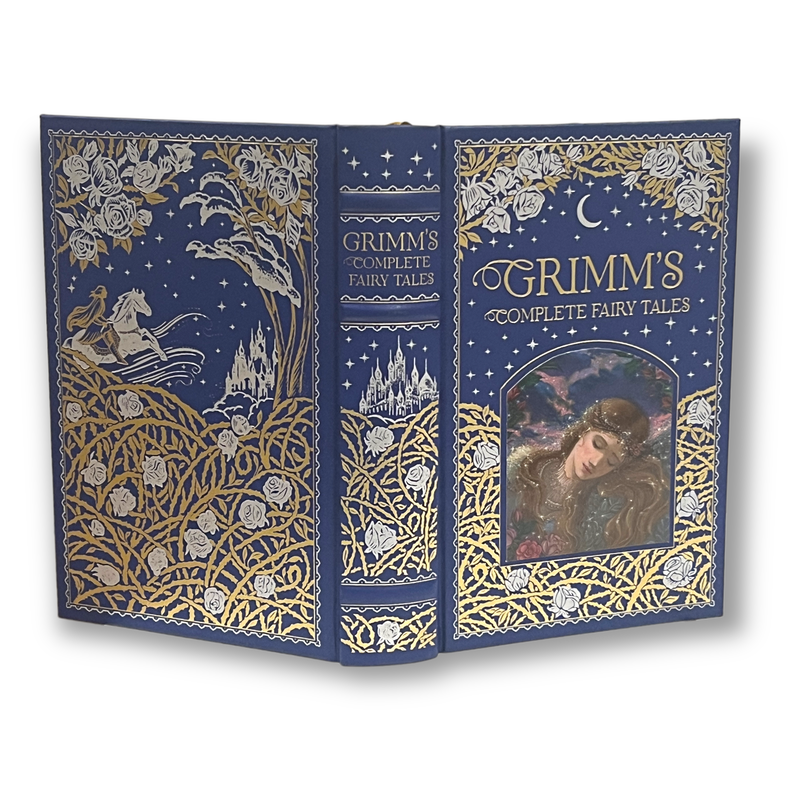Grimm's Complete Fairy Tales - Collectible Leather Bound Hardcover