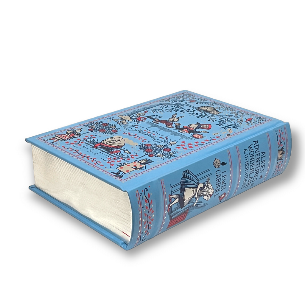 Alice's Adventures in Wonderland & Other Stories by Lewis Carroll - Collectible Leather Bound Hardcover
