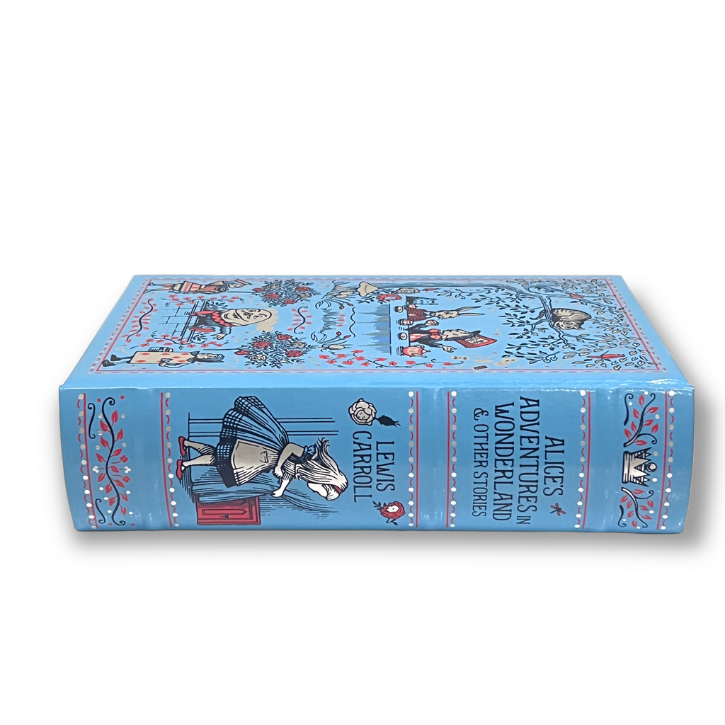Alice's Adventures in Wonderland & Other Stories by Lewis Carroll - Collectible Leather Bound Hardcover