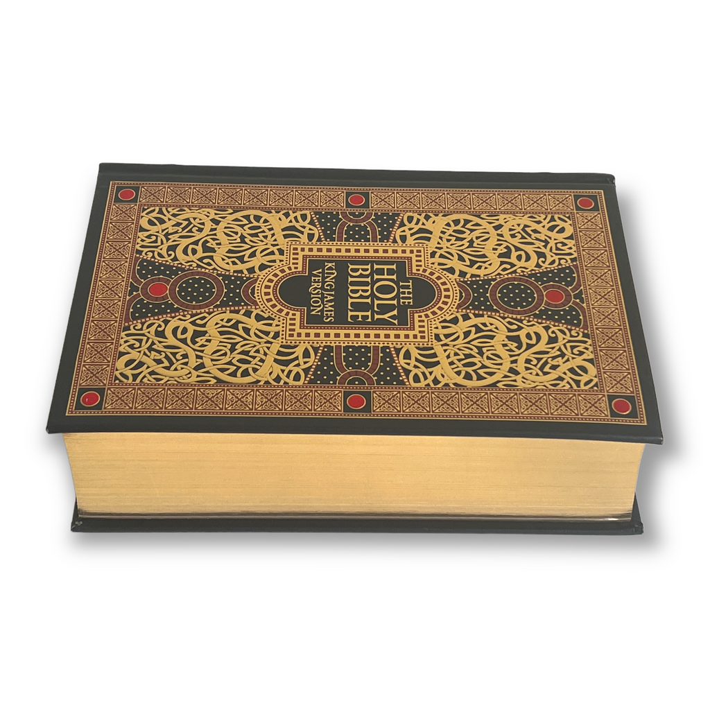The Holy Bible King James Version KJV Illustrated Gustave Dore - Collectible Leather Bound Hardcover