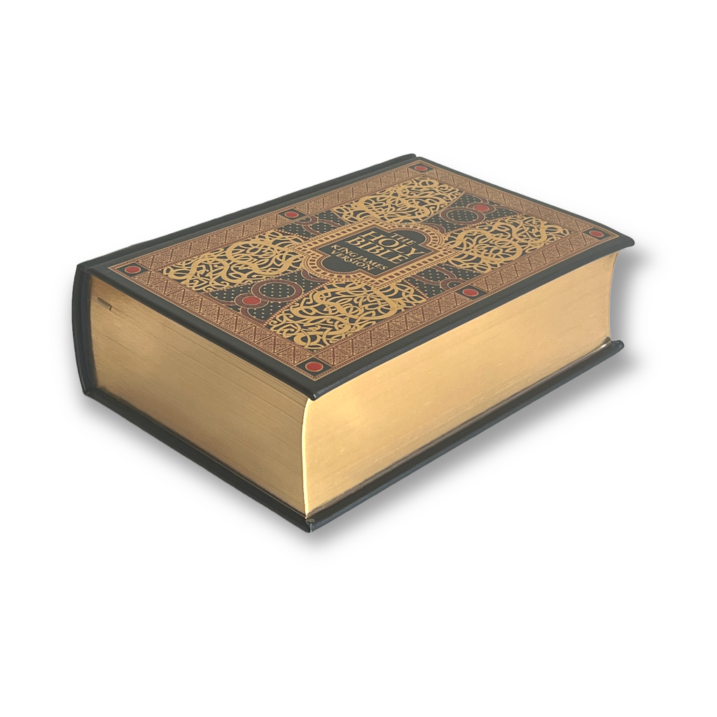 The Holy Bible King James Version KJV Illustrated Gustave Dore - Collectible Leather Bound Hardcover