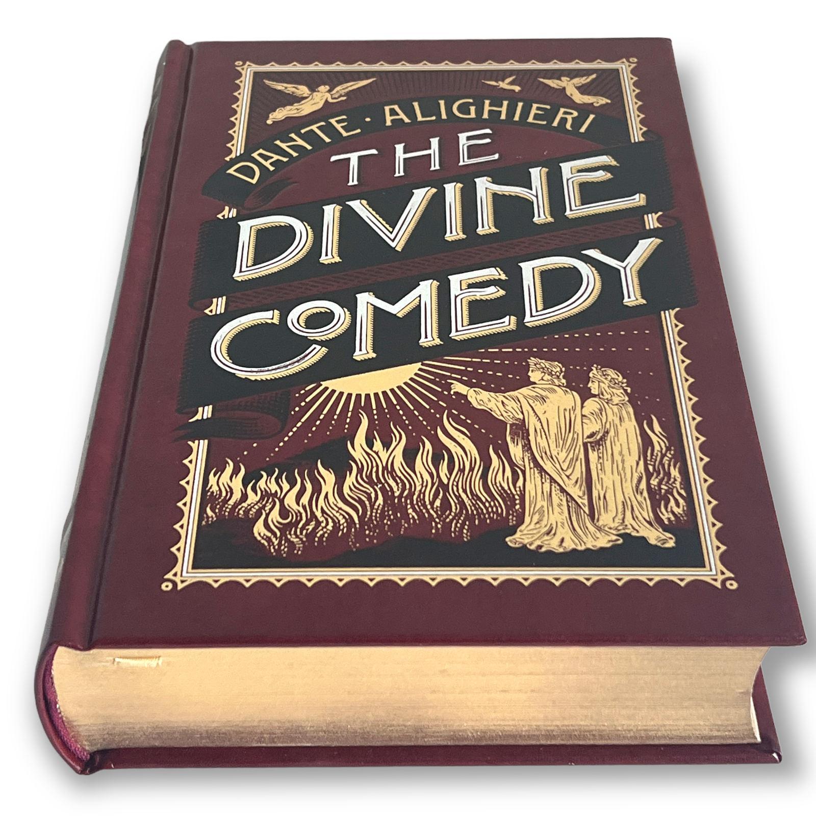The DIVINE COMEDY Dante Alighieri Gustave Dore - Collectible Leather Bound Hardcover